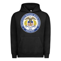 Pigment Black United States Merchant Marine Academy Urban Hoodie - linhVisuals