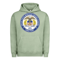Pigment Oil Green United States Merchant Marine Academy Urban Hoodie - linhVisuals