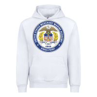 White United States Merchant Marine Academy Urban Hoodie - linhVisuals