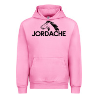 Fuchsia Pink jordache Urban Hoodie - linhVisuals