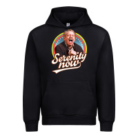 Black serenity later serenity now Urban Hoodie - linhVisuals