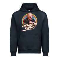 Navy serenity later serenity now Urban Hoodie - linhVisuals