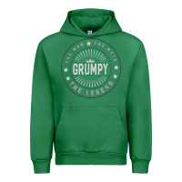 Emerald graphic 365 grumpy the legend men funny gift Urban Hoodie - linhVisuals