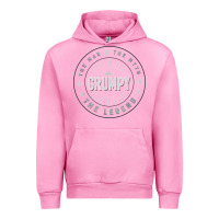 Fuchsia Pink graphic 365 grumpy the legend men funny gift Urban Hoodie - linhVisuals