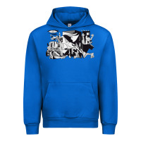 Cobalt guernica artwork Urban Hoodie - linhVisuals
