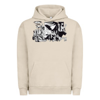 Pigment French Oak guernica artwork Urban Hoodie - linhVisuals