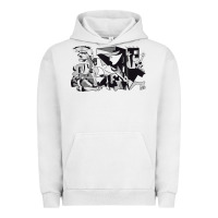 Pigment Lunar Rock guernica artwork Urban Hoodie - linhVisuals