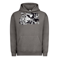 Pigment Tornado guernica artwork Urban Hoodie - linhVisuals