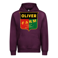 Mauve Wine oliver farm Urban Hoodie - linhVisuals