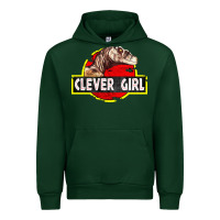 Forest Green clever girl Urban Hoodie - linhVisuals