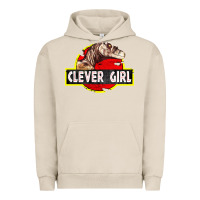 Pigment French Oak clever girl Urban Hoodie - linhVisuals