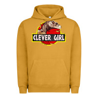 Pigment Peanut Butter clever girl Urban Hoodie - linhVisuals