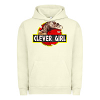 Pigment Pistachio clever girl Urban Hoodie - linhVisuals