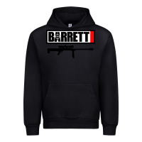 Black barrett firearm company Urban Hoodie - linhVisuals