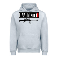 Heather Grey barrett firearm company Urban Hoodie - linhVisuals