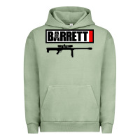 Pigment Oil Green barrett firearm company Urban Hoodie - linhVisuals