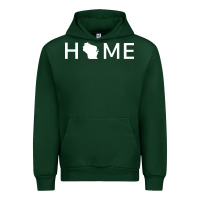 Forest Green home in wisconsin love u.s Urban Hoodie - linhVisuals