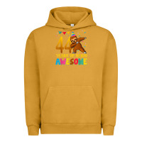 Pigment Peanut Butter 44 years old birthday sloth dabbing 44th birthday sloth Urban Hoodie - linhVisuals