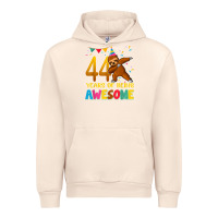 Sandshell 44 years old birthday sloth dabbing 44th birthday sloth Urban Hoodie - linhVisuals