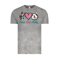 Peace Love Husky Vintage Tee | Teevron