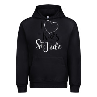 Black i love and heart the kids of st jude shirt for runners Urban Hoodie - linhVisuals