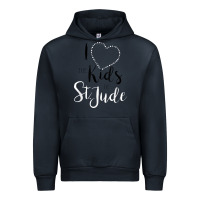 Navy i love and heart the kids of st jude shirt for runners Urban Hoodie - linhVisuals