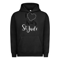Pigment Black i love and heart the kids of st jude shirt for runners Urban Hoodie - linhVisuals