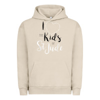 Pigment French Oak i love and heart the kids of st jude shirt for runners Urban Hoodie - linhVisuals