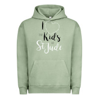 Pigment Oil Green i love and heart the kids of st jude shirt for runners Urban Hoodie - linhVisuals