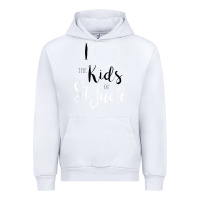White i love and heart the kids of st jude shirt for runners Urban Hoodie - linhVisuals