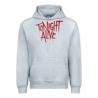 Heather Grey tonight alive Urban Hoodie - linhVisuals