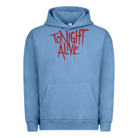 Pigment Pebble Blue tonight alive Urban Hoodie - linhVisuals
