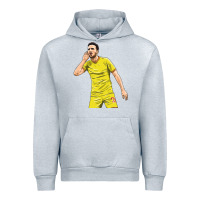 Heather Grey Diogo Jota Urban Hoodie - linhVisuals