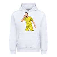 White Diogo Jota Urban Hoodie - linhVisuals