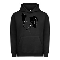 Pigment Black dog, collie, dogs, collies, border collies, puppy, sheepdog Urban Hoodie - linhVisuals