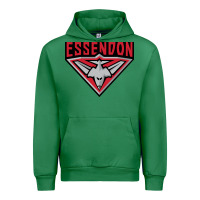 Emerald essendon fc Urban Hoodie - linhVisuals