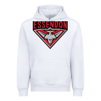 White essendon fc Urban Hoodie - linhVisuals