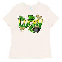 Bone Lucky St. Patrick's Day Ladies Tee - HowdyJamesFarm