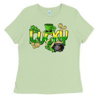 Matcha Lucky St. Patrick's Day Ladies Tee - HowdyJamesFarm
