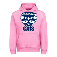 Fuchsia Pink geelong cats Urban Hoodie - linhVisuals