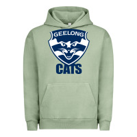 Pigment Oil Green geelong cats Urban Hoodie - linhVisuals