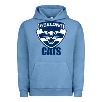 Pigment Pebble Blue geelong cats Urban Hoodie - linhVisuals