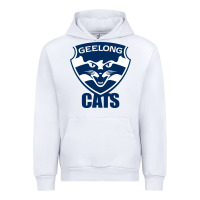 White geelong cats Urban Hoodie - linhVisuals