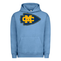Pigment Pebble Blue mississippi choctaws Urban Hoodie - linhVisuals