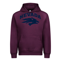 Mauve Wine nevada wolf pack Urban Hoodie - linhVisuals