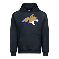 Navy montana state bobcats Urban Hoodie - linhVisuals