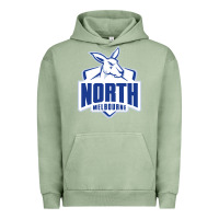 Pigment Oil Green north melbourne fc Urban Hoodie - linhVisuals