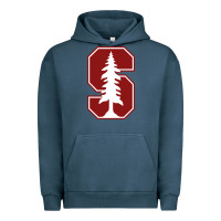 Pigment Midnight Navy stanford cardinal Urban Hoodie - linhVisuals