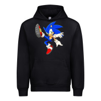 Black Söniĉ Kids Urban Hoodie - linhVisuals