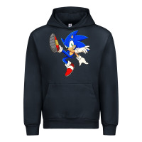 Navy Söniĉ Kids Urban Hoodie - linhVisuals